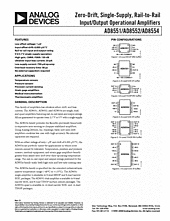 DataSheet AD8552 pdf